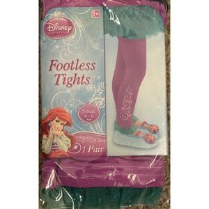 The Little Mermaid, Footless Tights, Small- Med 4-6